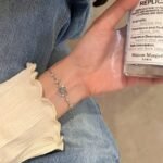 Celestial Star and Planet Charm Bracelet for Women with Rhinestones