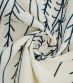 Women’s Casual Two-Piece Set – Long-Sleeve Plant Print Shirt with Solid Trousers and Handy Pockets for Spring and Summer - Image 5