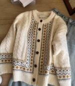 Women’s Soft Knit Sweater – Available in Beige, Brown, Black, White & Blue | Cozy Fall/Winter Pullover for Casual and Formal Wear