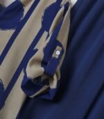 Golden Polka Dot Floral Two-Piece Set – Stylish Summer Outfit with Casual Long Pants for Holidays and Everyday Wear - Image 6