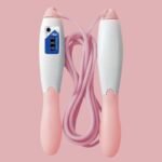 Mechanical Jump Rope with Digital Counter – Adjustable Fitness Skipping Rope with Non-Slip Handles for Home & Gym Cardio Training