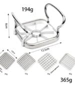 Stainless Steel Multi-Function Apple Corer & Vegetable Cutter - Image 6
